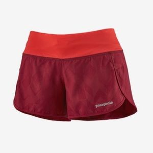 Patagonia Women's Strider Pro Shorts red - 3½"